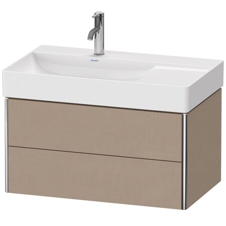Duravit Xsquare Wall-Mounted Vanity Unit Linen XS416807575